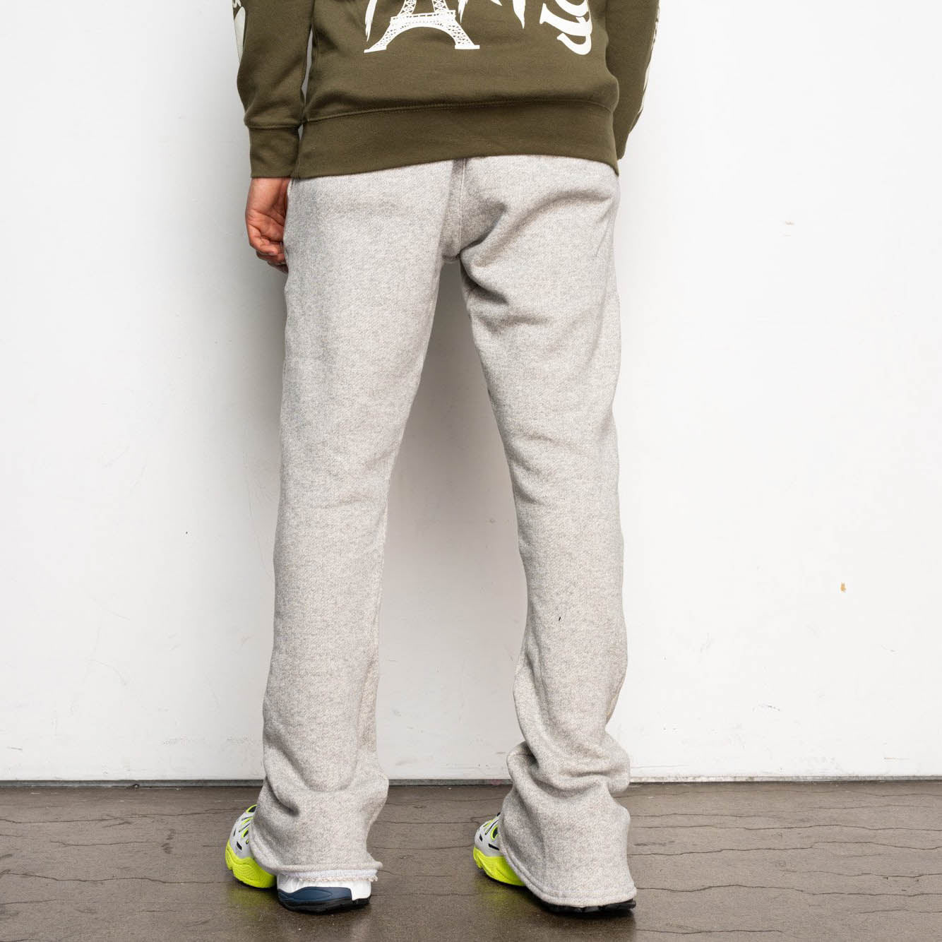FRENCH TERRY SWEATS (HEATHER GRAY)