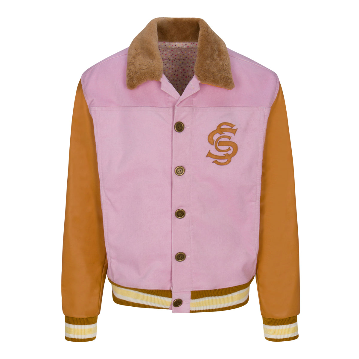 PINK CORDUROY UKIYO-E JACKET (LIMITED EDITION)