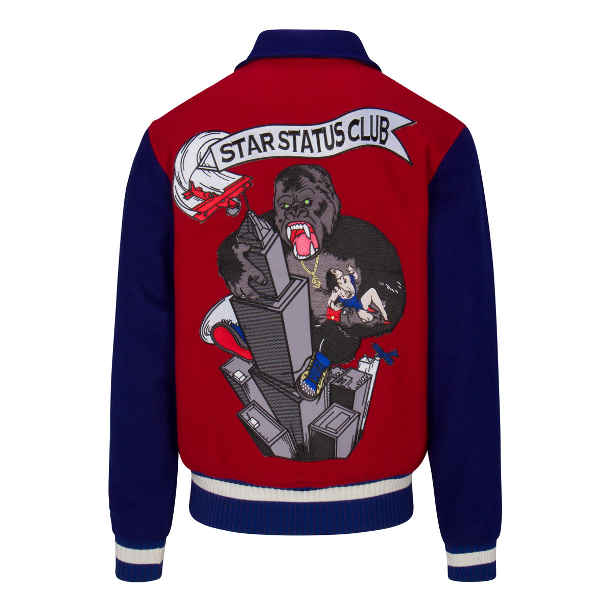 KING KONG VARSITY JACKET LIMITED EDITION Star Status Club