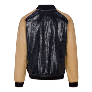 DARK BLUE SNAKESKIN JACKET (LIMITED EDITION)