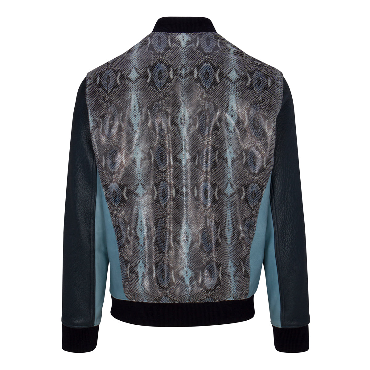 BLUE PYTHON SKIN JACKET (LIMITED EDITION)