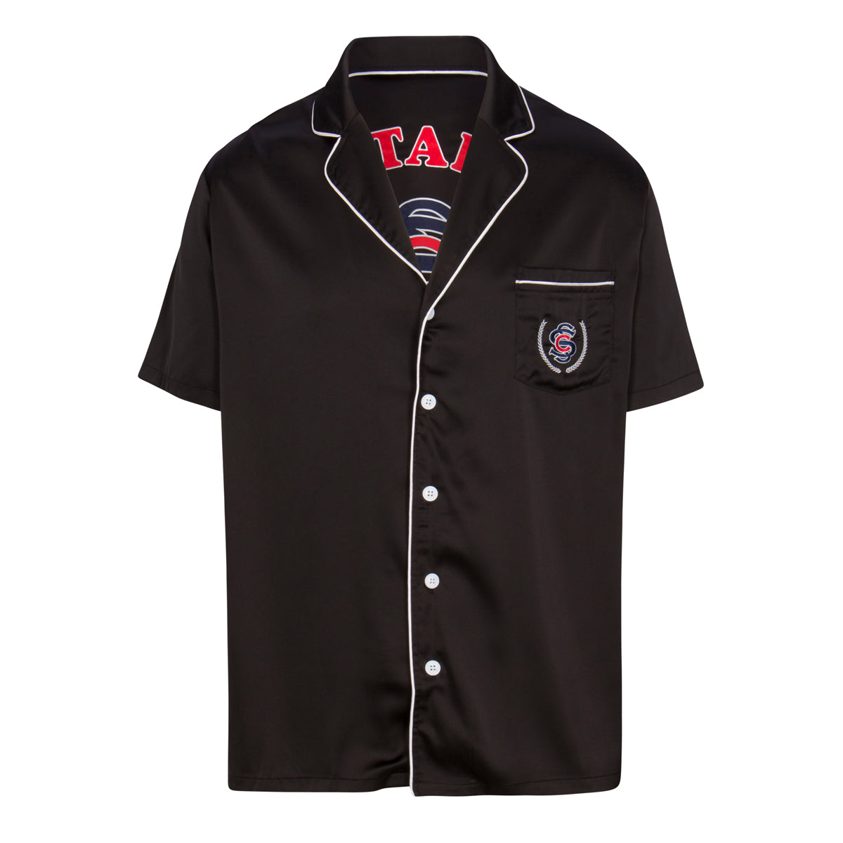 DIDDY SHIRT + SHORTS SET (BLACK)