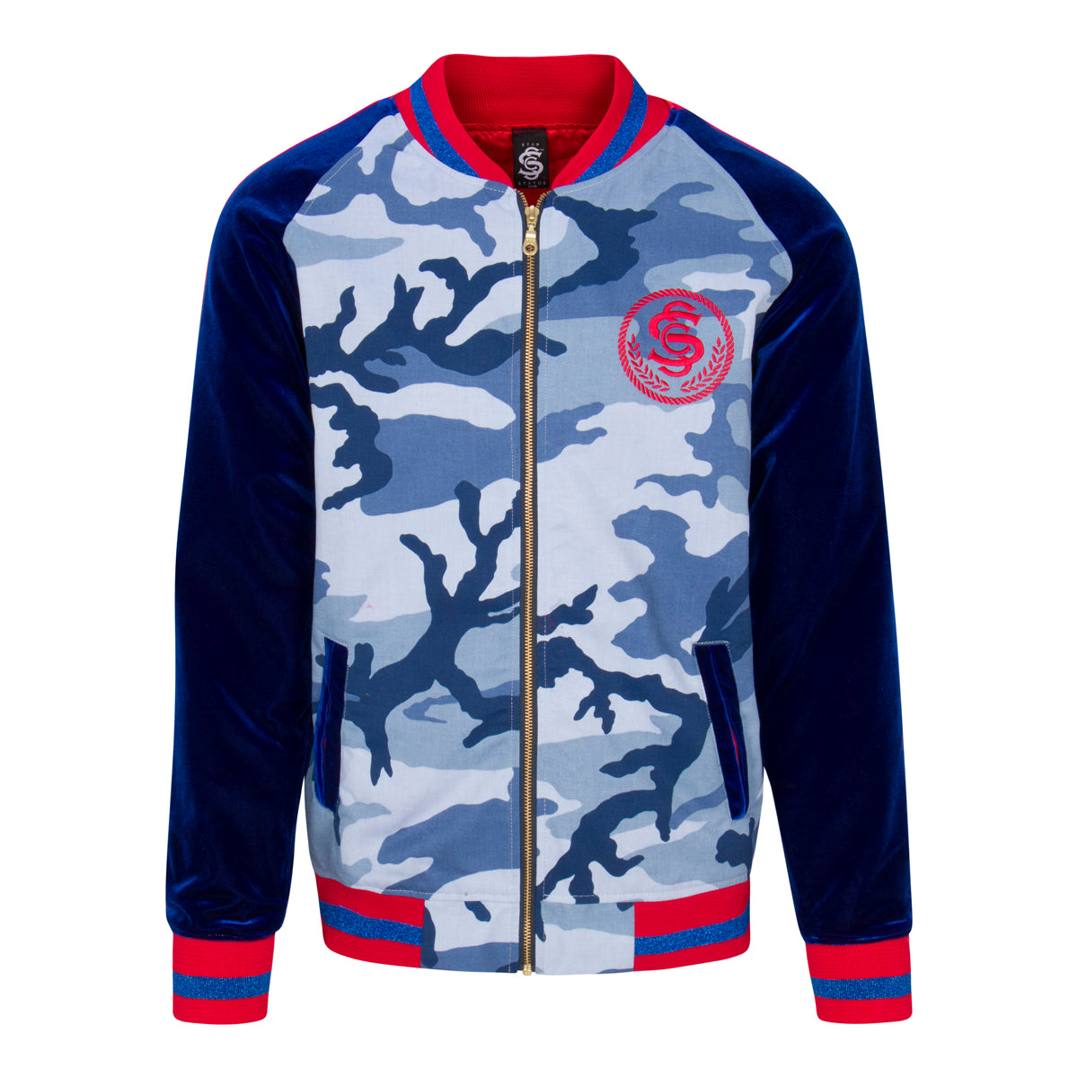 BLUE CAMO CASINO JACKET (LIMITED EDITION)