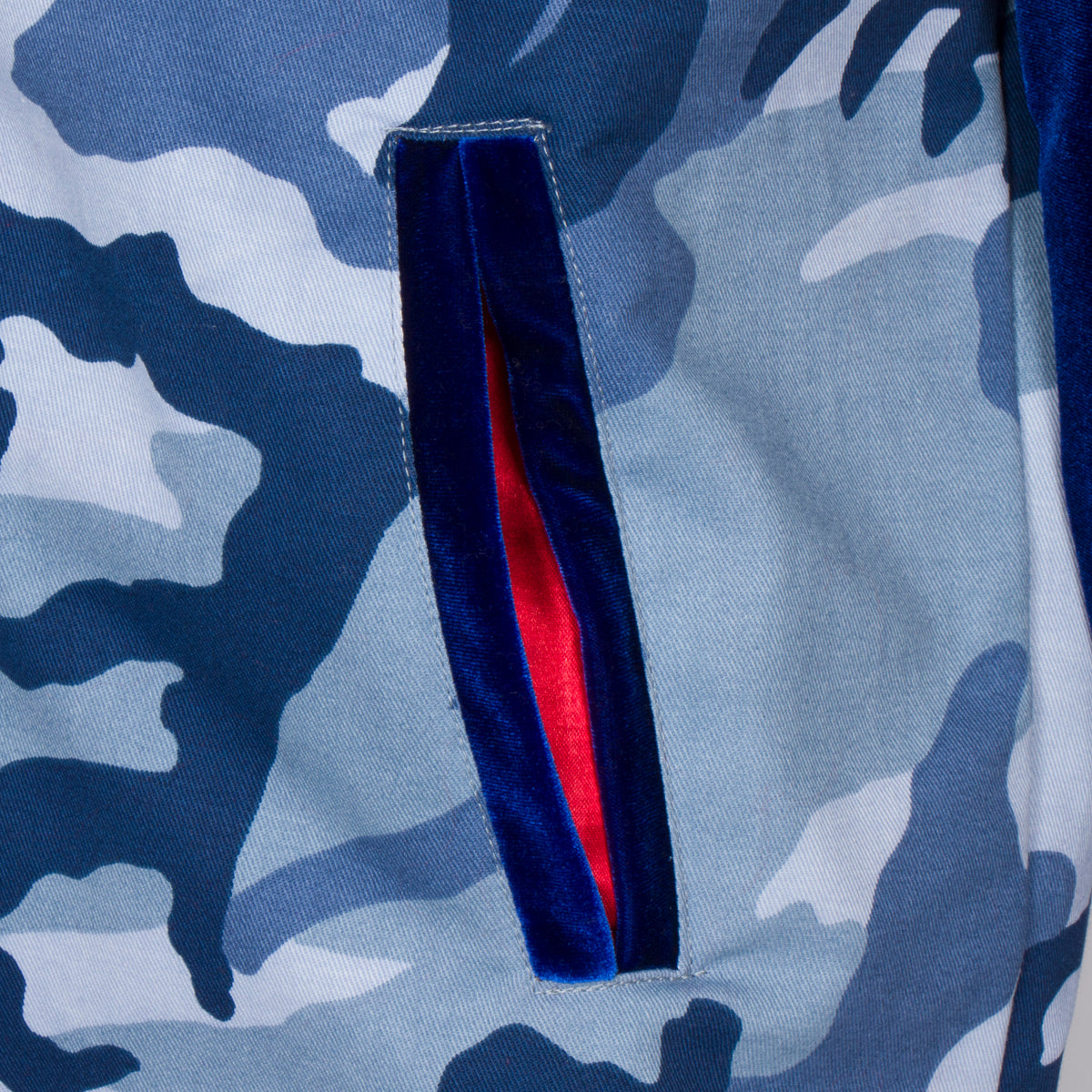 BLUE CAMO CASINO JACKET (LIMITED EDITION)