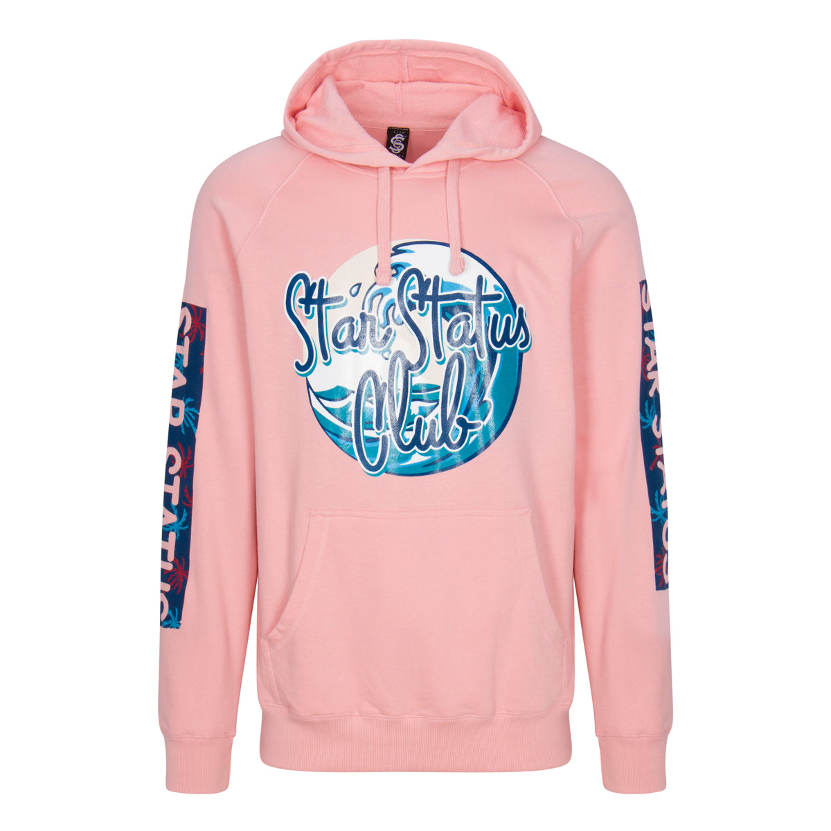 "IT'S A NEW WAVE" HOODIE (SALMON)