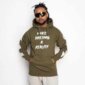 "PARIS DREAM" HOODIE (OLIVE)