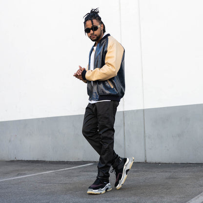 DARK BLUE SNAKESKIN JACKET (LIMITED EDITION)